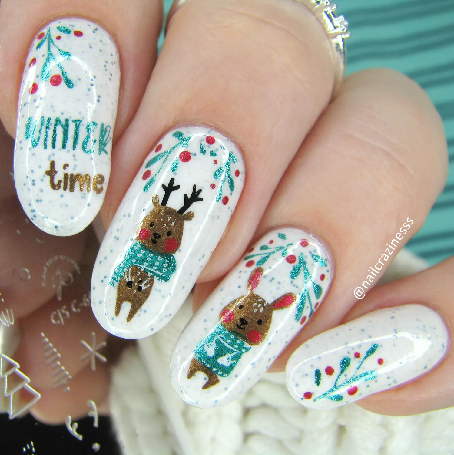 Clear Jelly Stamper Sweater Weather CjSC-69 stamping plade