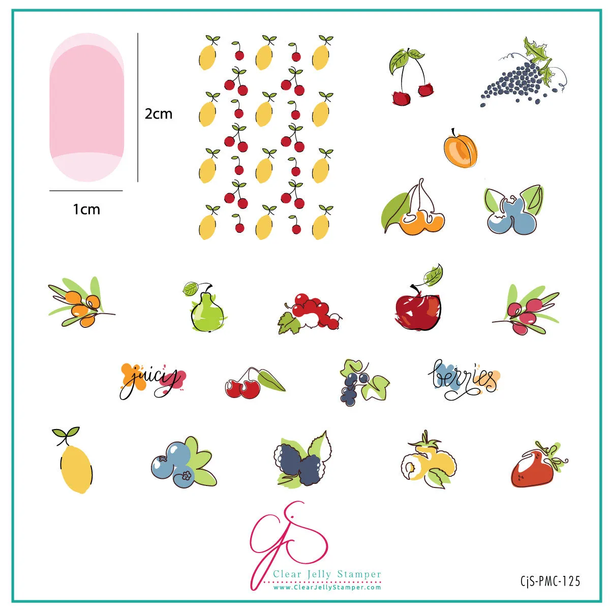 Clear Jelly Stamper Plate of the Month May 2025 pladesæt 2 stk