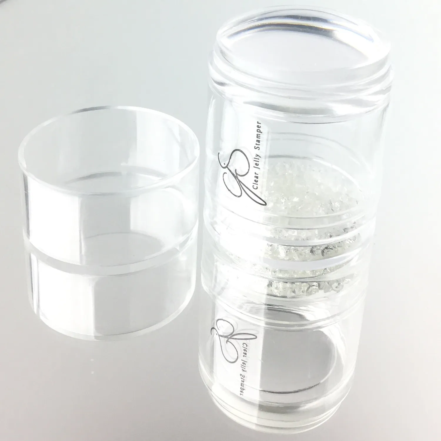 Clear Jelly Stamper Big Bling XL stempel klar gennemsigtig