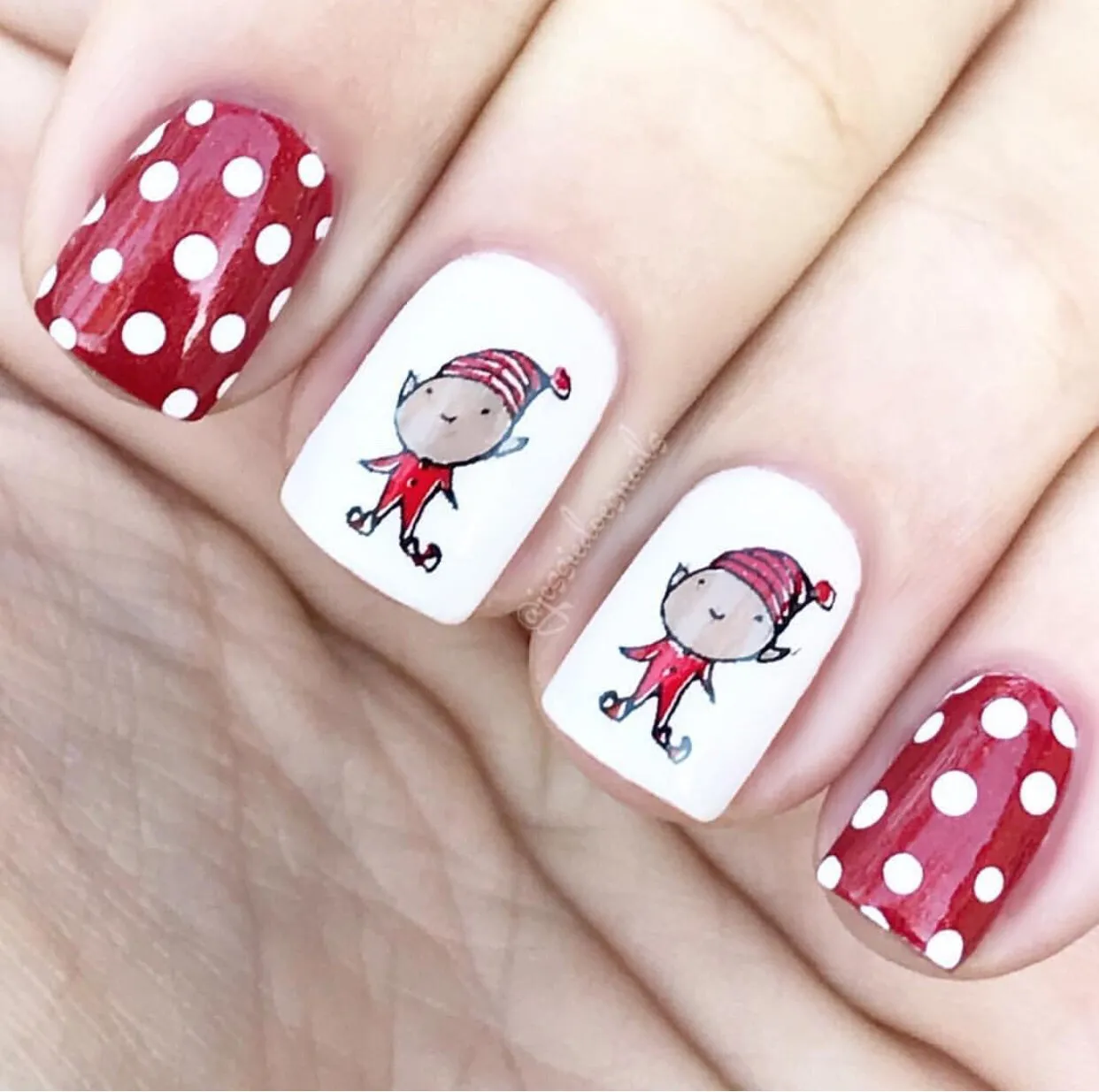 Clear Jelly Stamper CjSC-07 Santas Workshop stampingplade jul 6x6 cm