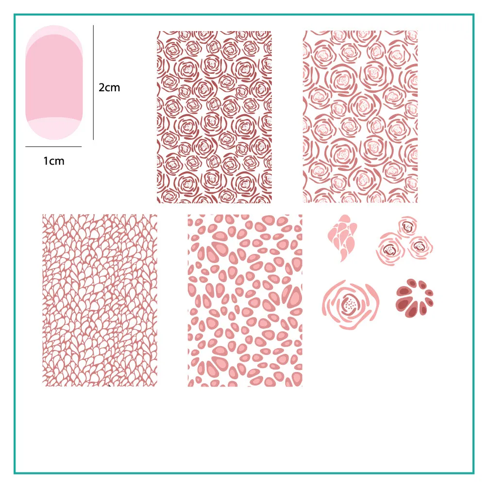 Clear Jelly Stamper Plate of the Month juli 2021 sæt 2 stk