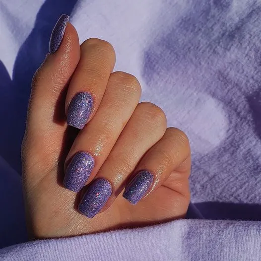Indigo Nails Violet Glitter negleglitter violet