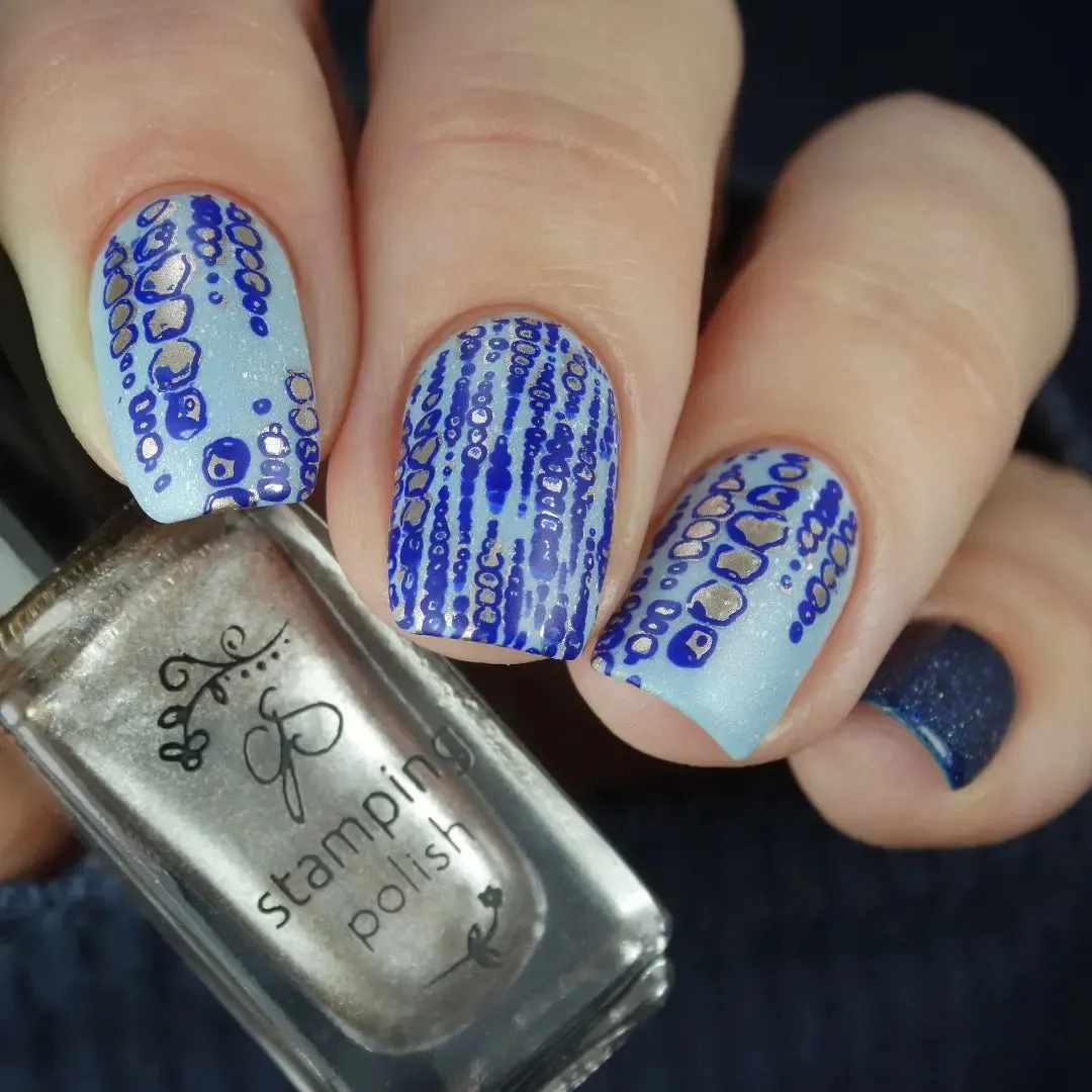 Clear Jelly Stamper CjS-221 Shibori stempelplade tie-dye