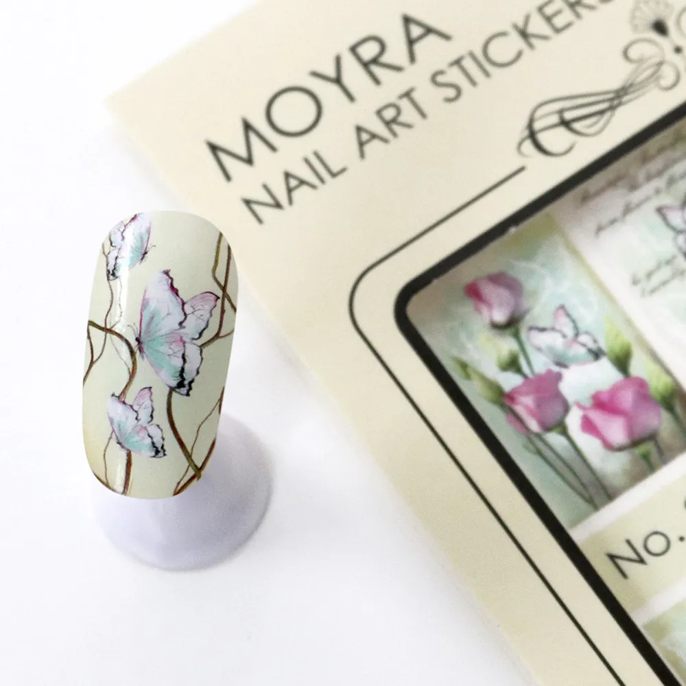 Moyra Nail art stickers No.26 negleklistermærker vand