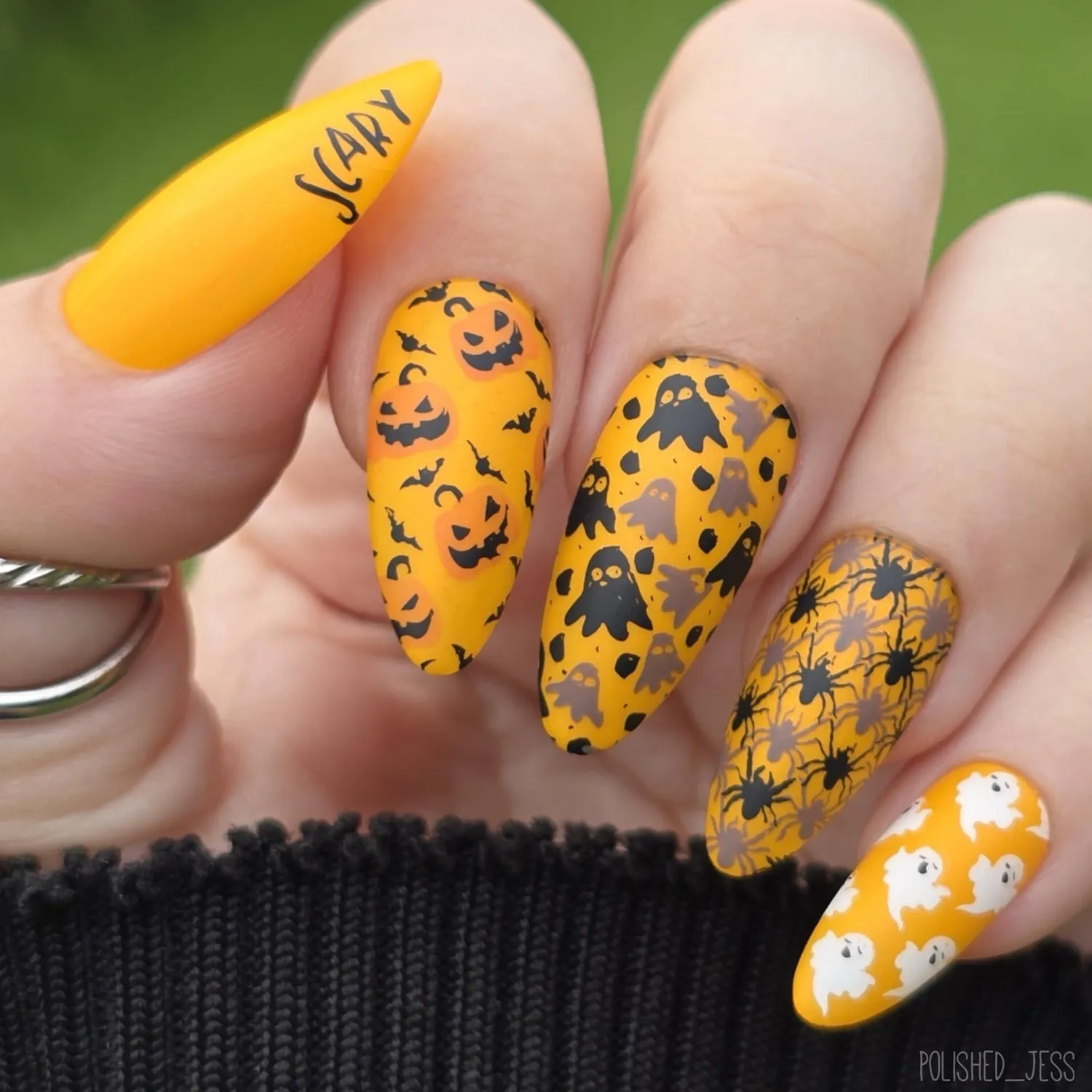 Clear Jelly Stamper CjSH-44 Wallpaper Creepy stempelplade halloween