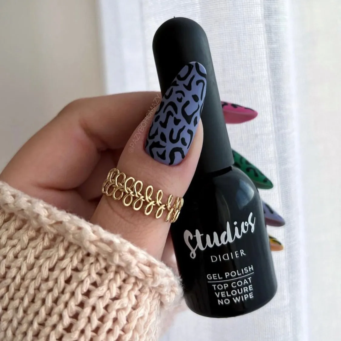 Didier Studios Veloure top coat No Wipe mat