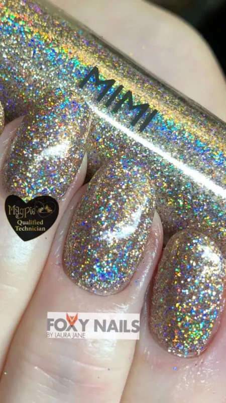 Indigo Nails Beautystones Mimi negleglitter holo sparkle