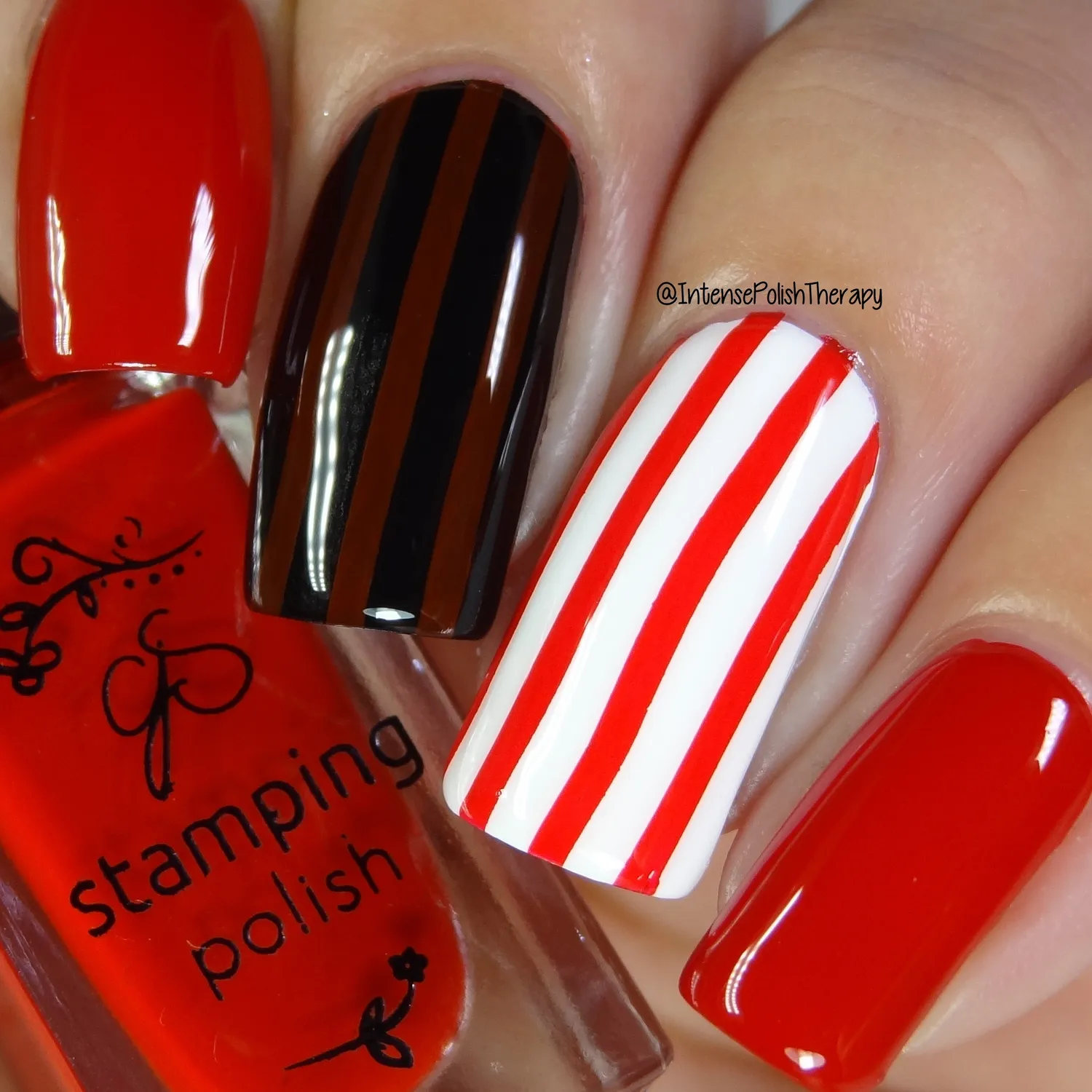 Clear Jelly Stamper 62 Vixen stamping lak rød 5ml