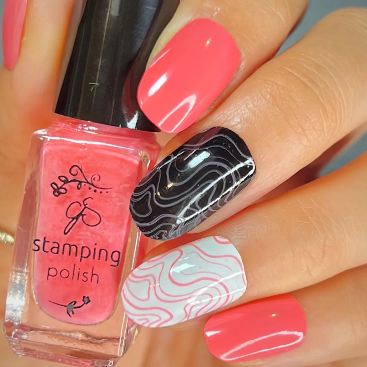 Clear Jelly Stamper 129 KaPink stampinglak pink sheer 5 ml