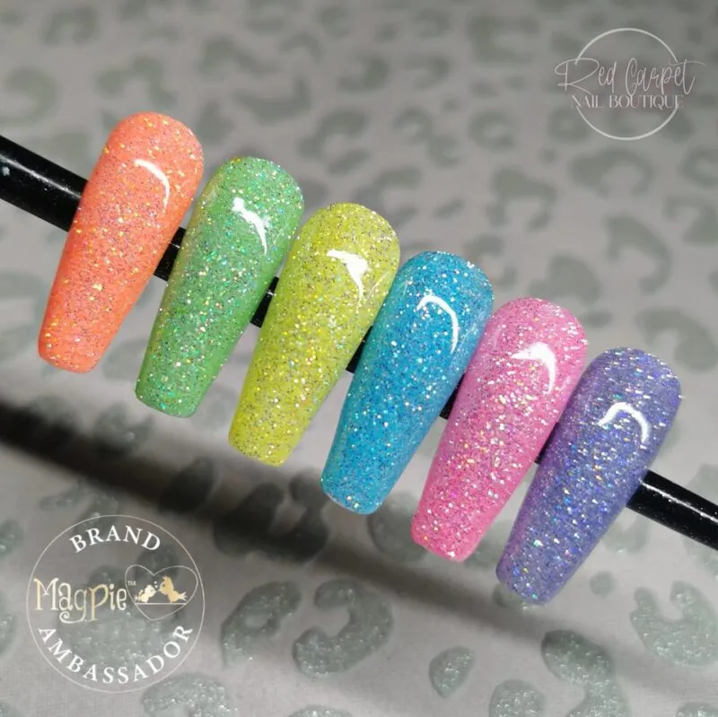 Indigo Nails Claire negleglitter fint støv