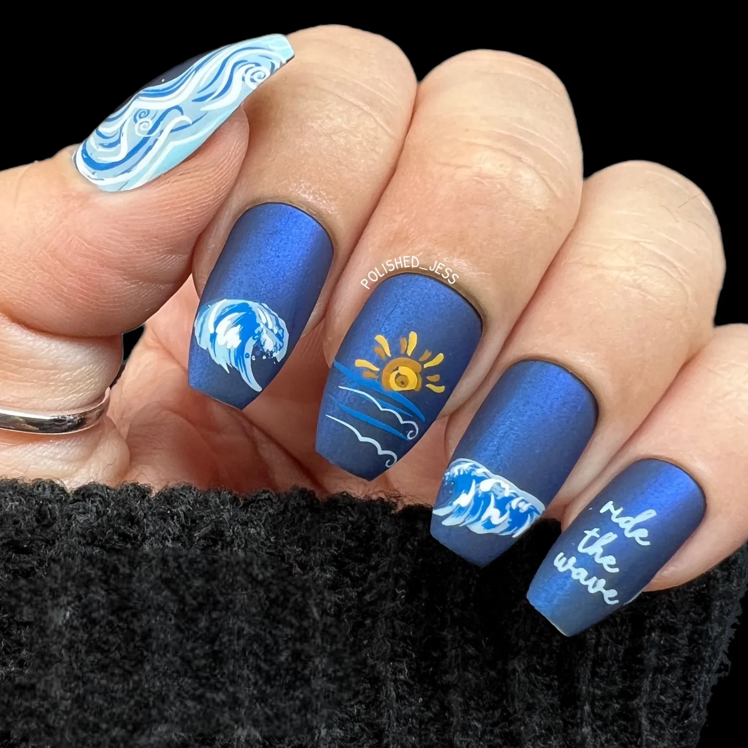Clear Jelly Stamper Sun and Waves CjS-304 stampingplade sol