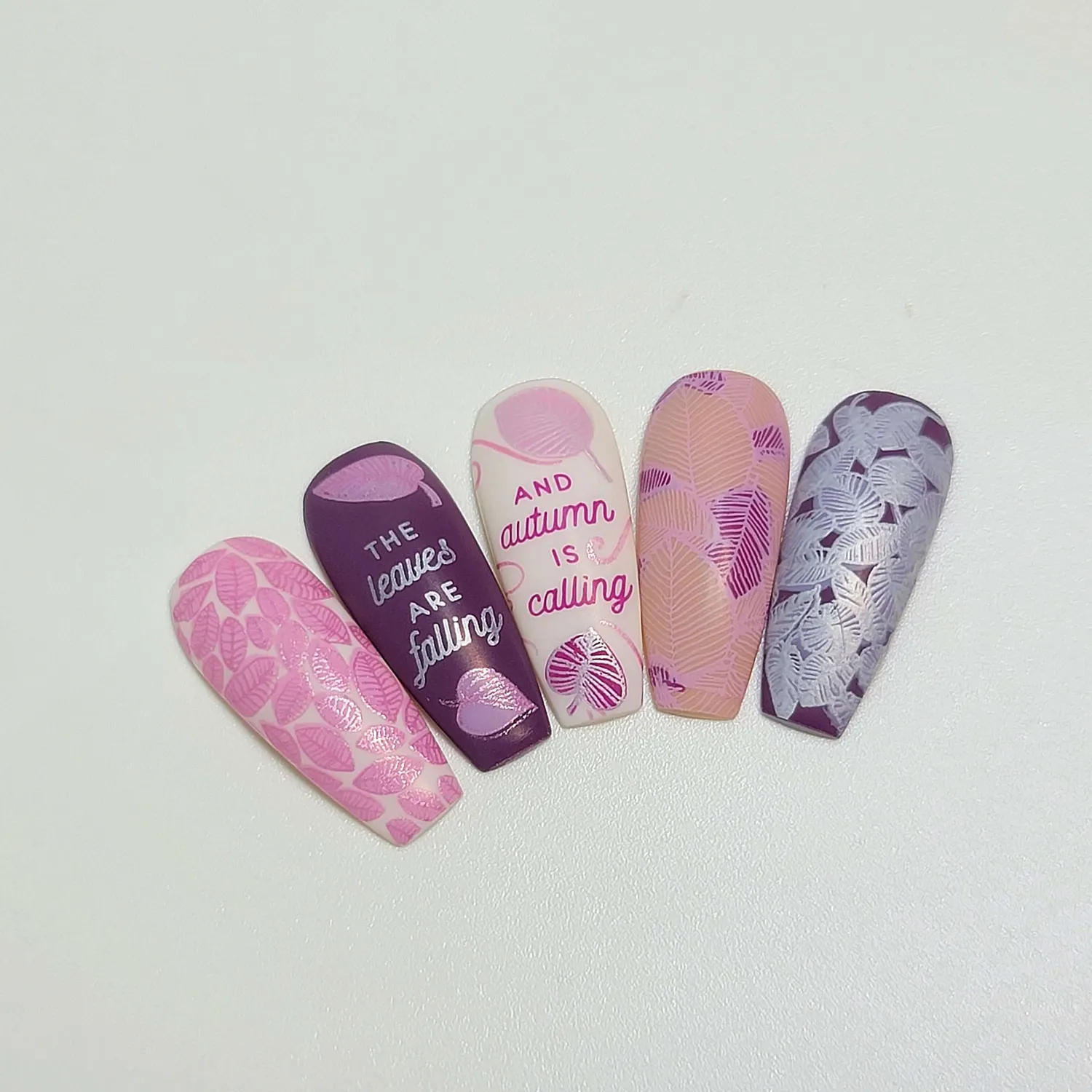 Clear Jelly Stamper Free Fallin CjS-275 stempelplade efterår