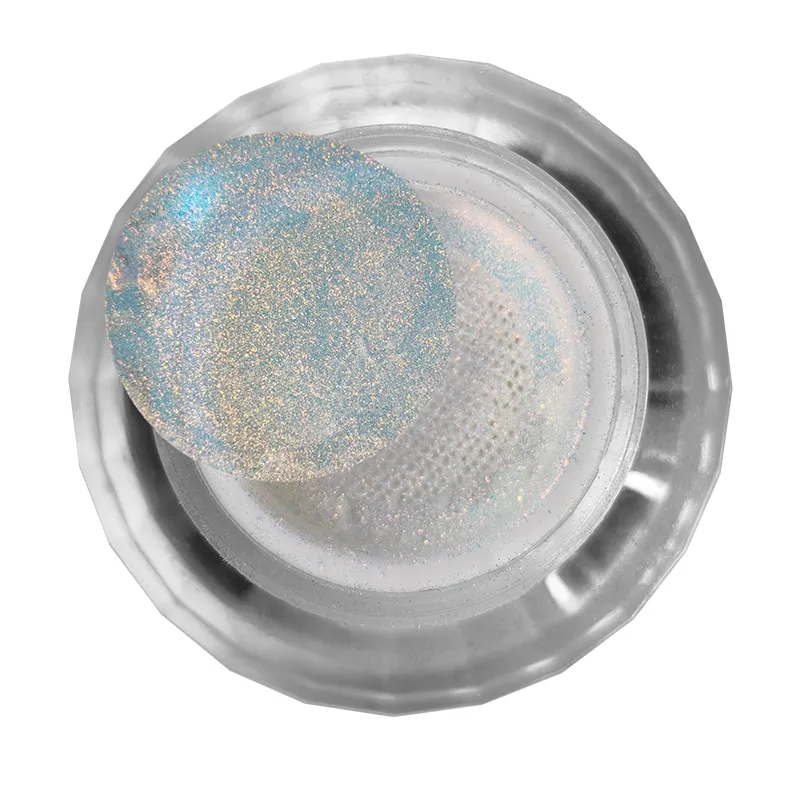 Mline Glamdust DG001WT neglepulver mirror frost hvid
