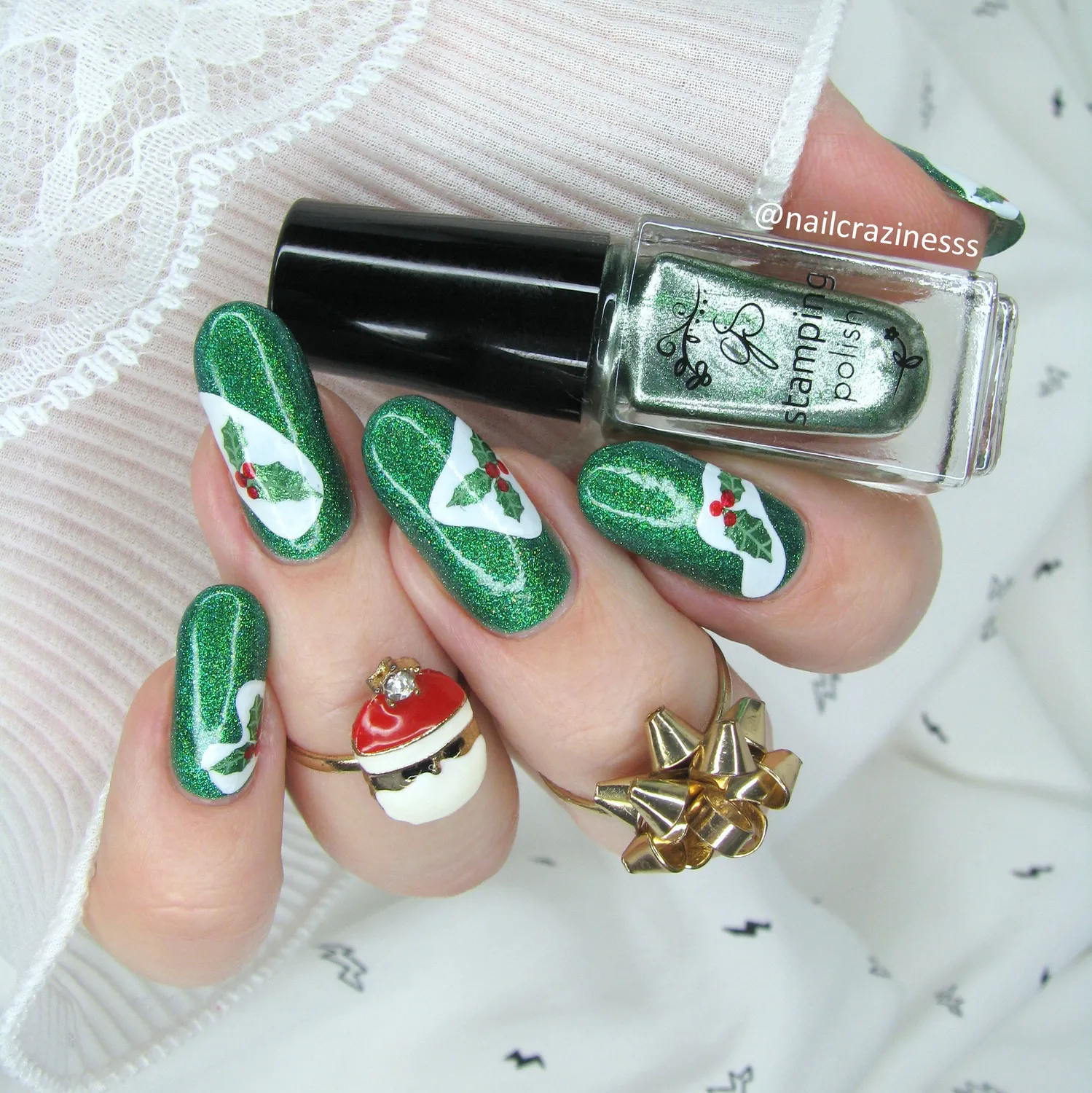 Clear Jelly Stamper CjSC-90 Merry Mistletoe stampingplade jul