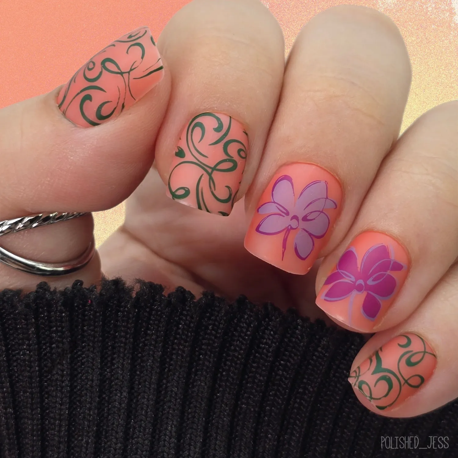 Clear Jelly Stamper CjS-247 Bouquet stempelplade blomster