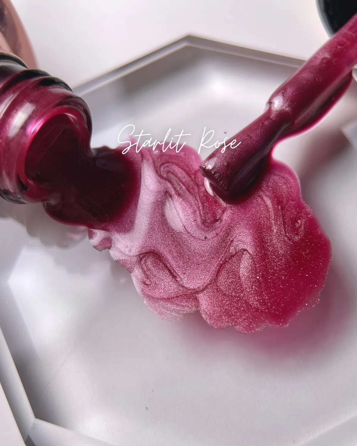 KoKo & Claire 0575 Starlit Rose gellak pink 12 ml cateye