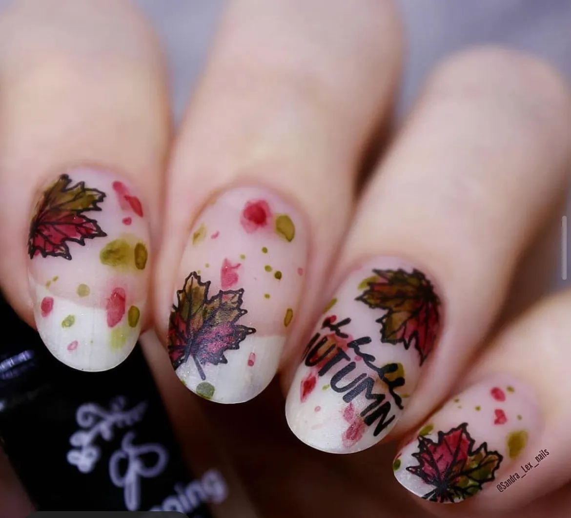 Clear Jelly Stamper Forever Autumn CjS-86 stampingplade