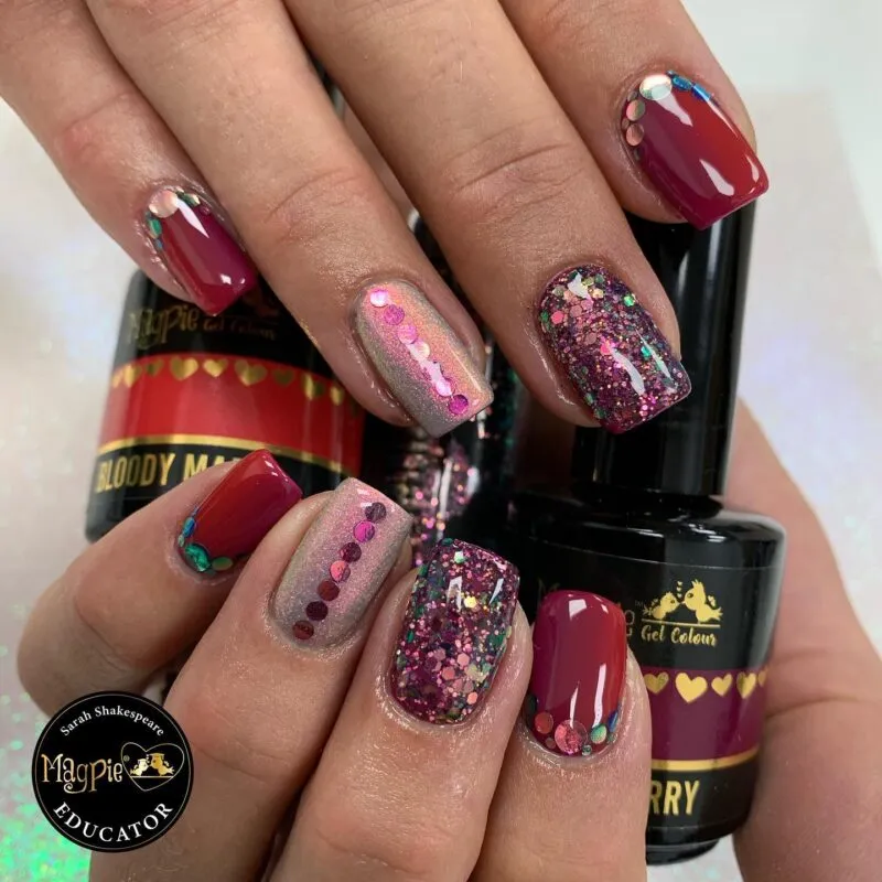 Indigo Nails Beautystones Jacksom Circles neglefolie