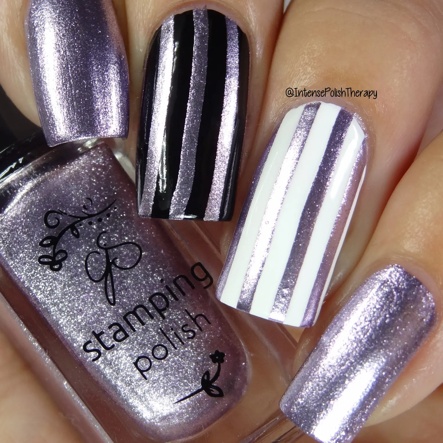 Clear Jelly Stamper 35 Paula's Pixie Purple stampinglak 5 ml lilla shimmer