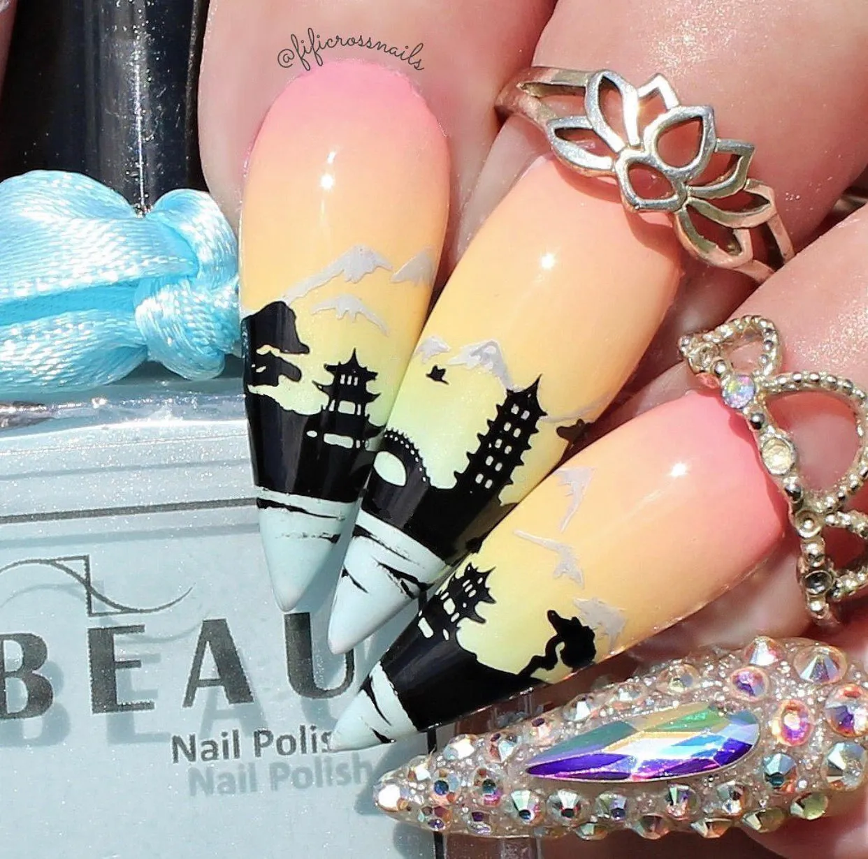 Clear Jelly Stamper Geisha CjSLC-68 stampingplade japansk