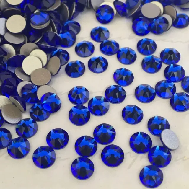 Beautystones Majestic Blue neglekrystaller flad bund