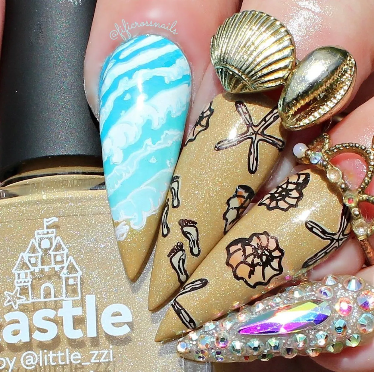 Clear Jelly Stamper Lake Life CjS-208 stampingplade 8x8 cm