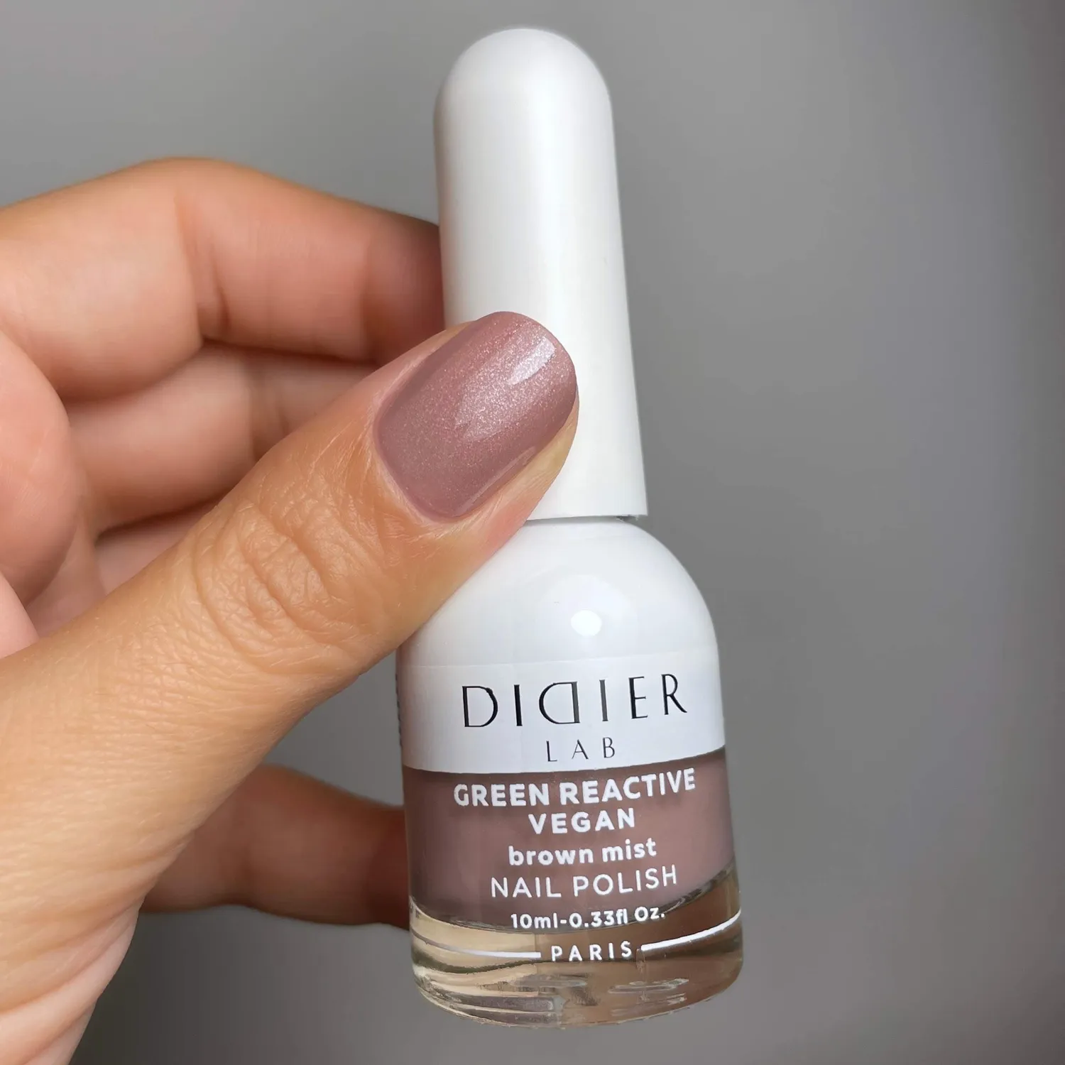 Didier Lab Vegan Green Reactive Brown Mist neglelak