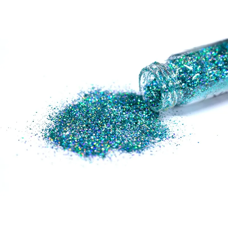 Indigo Nails Tiffany negleglitter mint