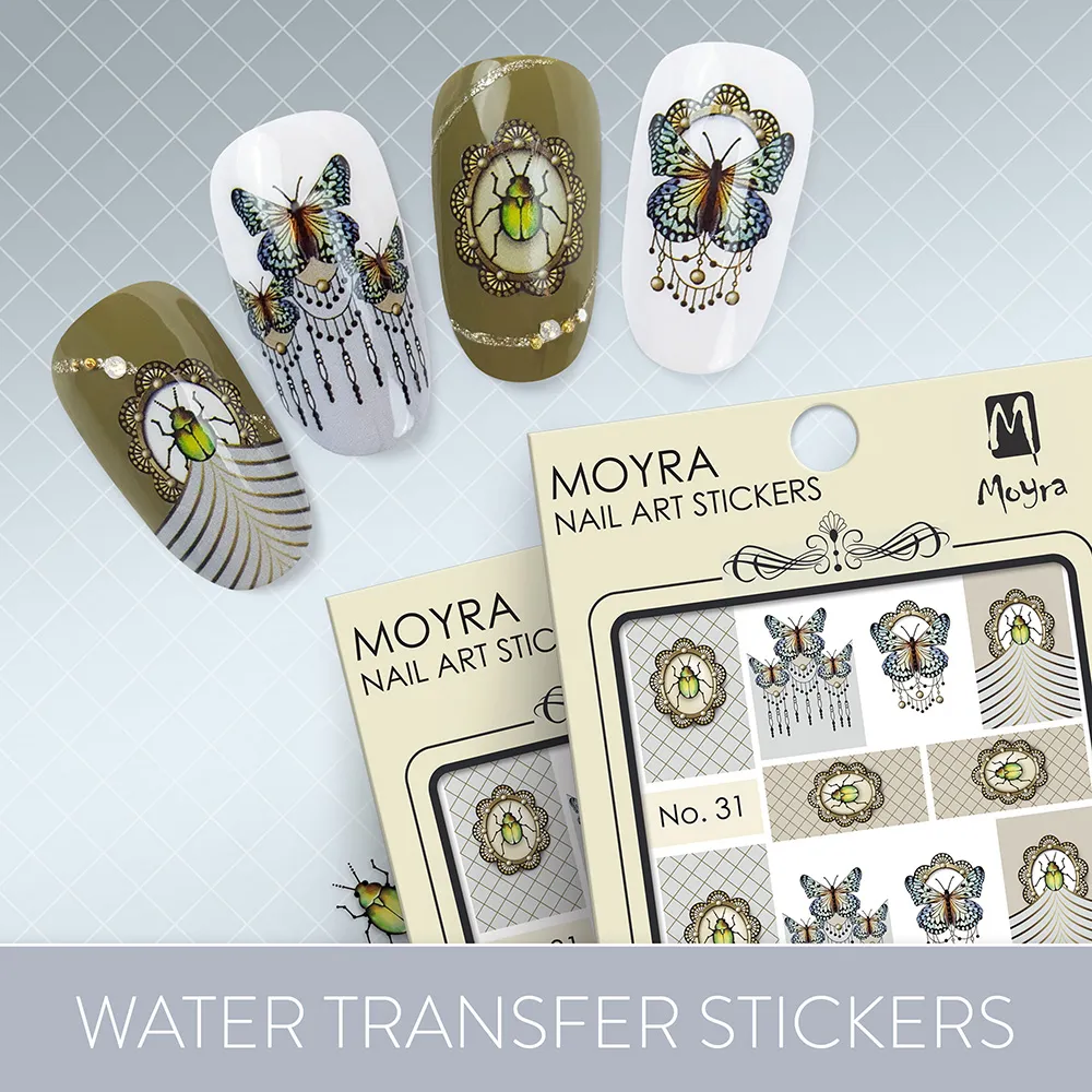 Moyra Nail Art Stickers No. 31 negleklistermærker