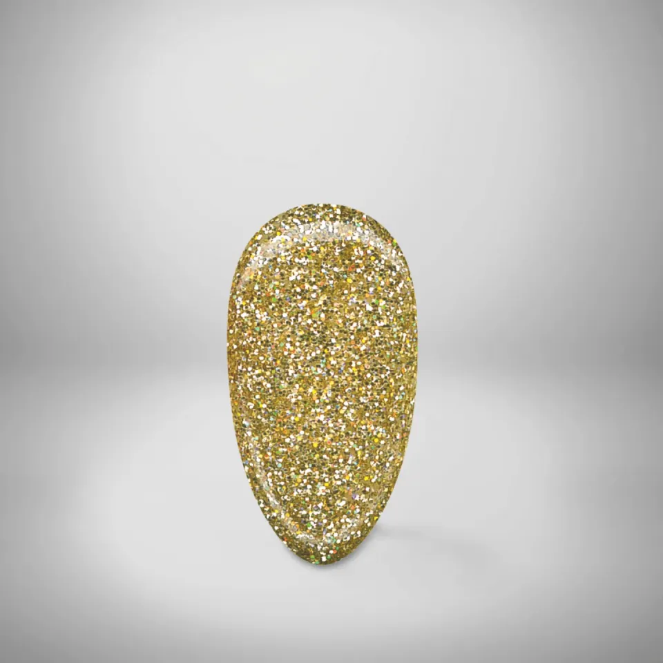 Nail Supply Glam Gel Gold GL-023 gellak 5g guld