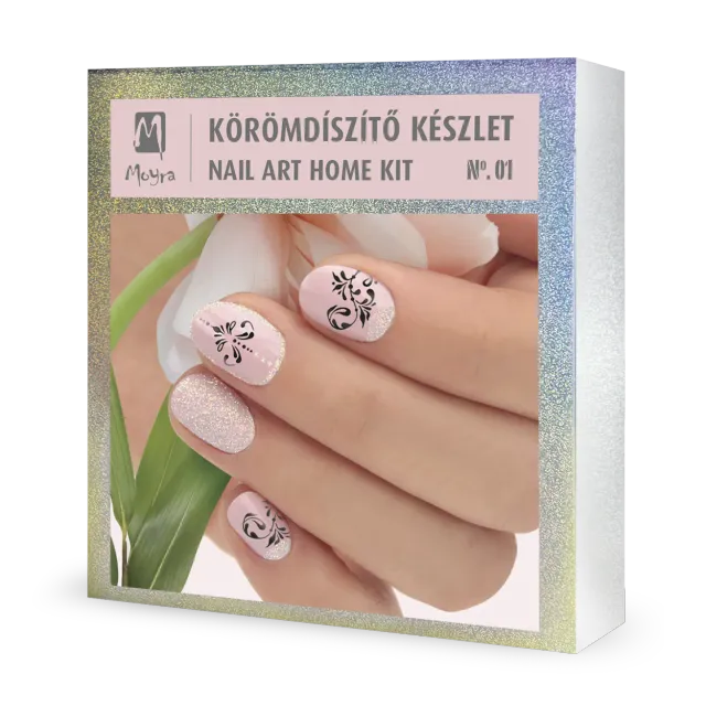 Moyra Nail Art Home Kit No. 01 neglesæt 5 dele