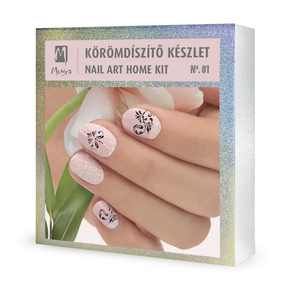Moyra Nail Art Home Kit No. 01 neglesæt 5 dele