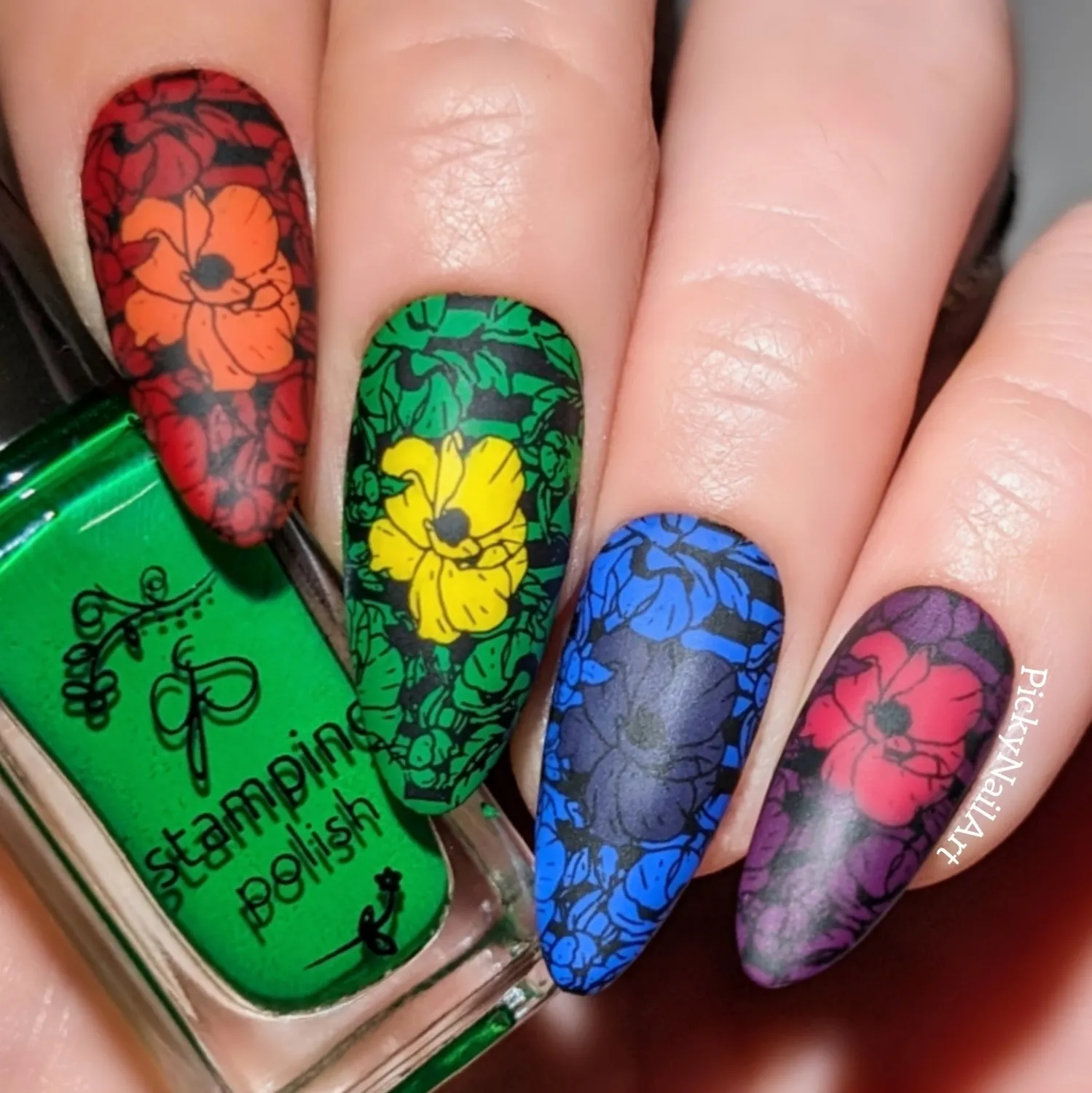 Clear Jelly Stamper CJS-337 Floral Cascade stampingplade