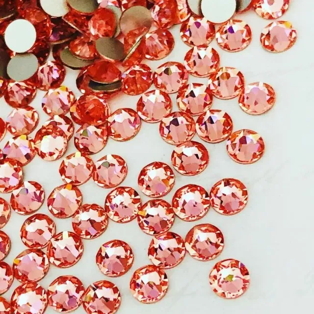 Beautystones Rose Peach neglesten ferskenrosa krystal