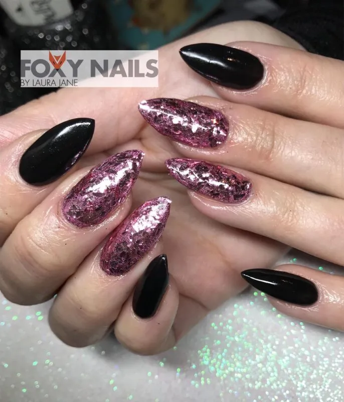 Indigo Nails Minnie Glitter neglitter fin