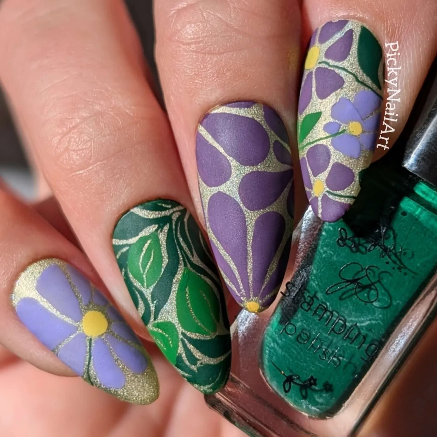 Clear Jelly Stamper CJS-364 Inspire-Floral stamping plade blomster
