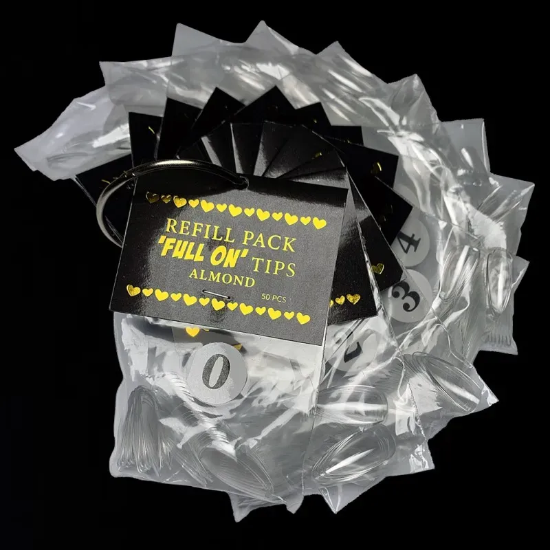 Indigo Full On Tips Almond negletipper refill