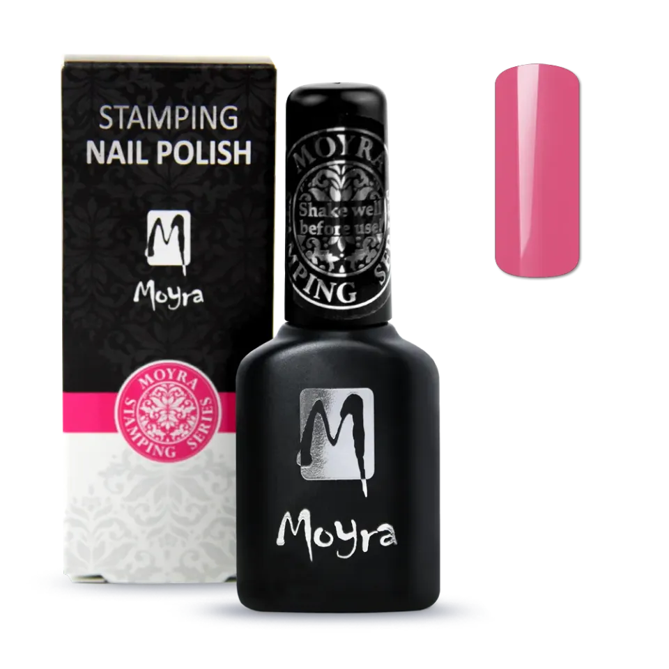 Moyra Smart Polish SPS06 Pink stampinglak 12 ml