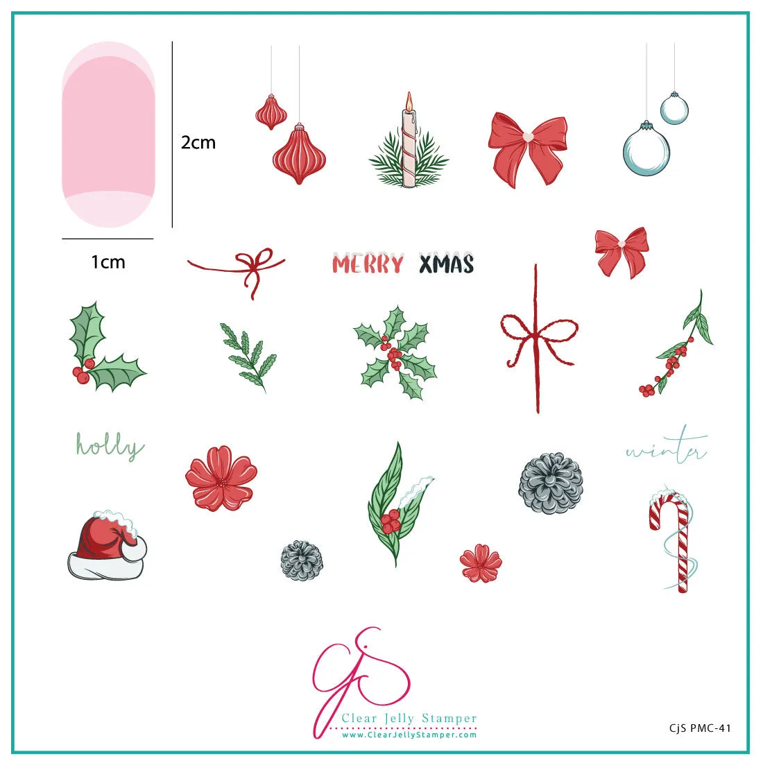 Clear Jelly Stamper November 2021 stampingplade sæt 2-pak linjer