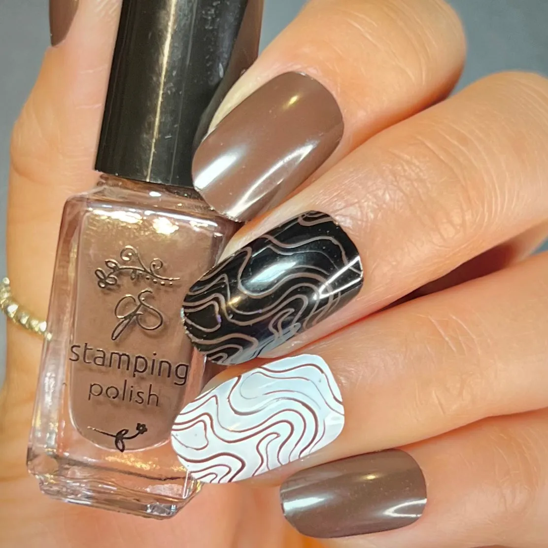 Clear Jelly Stamper 31 You Had Me at Chocolate stamping lak brun 5 ml