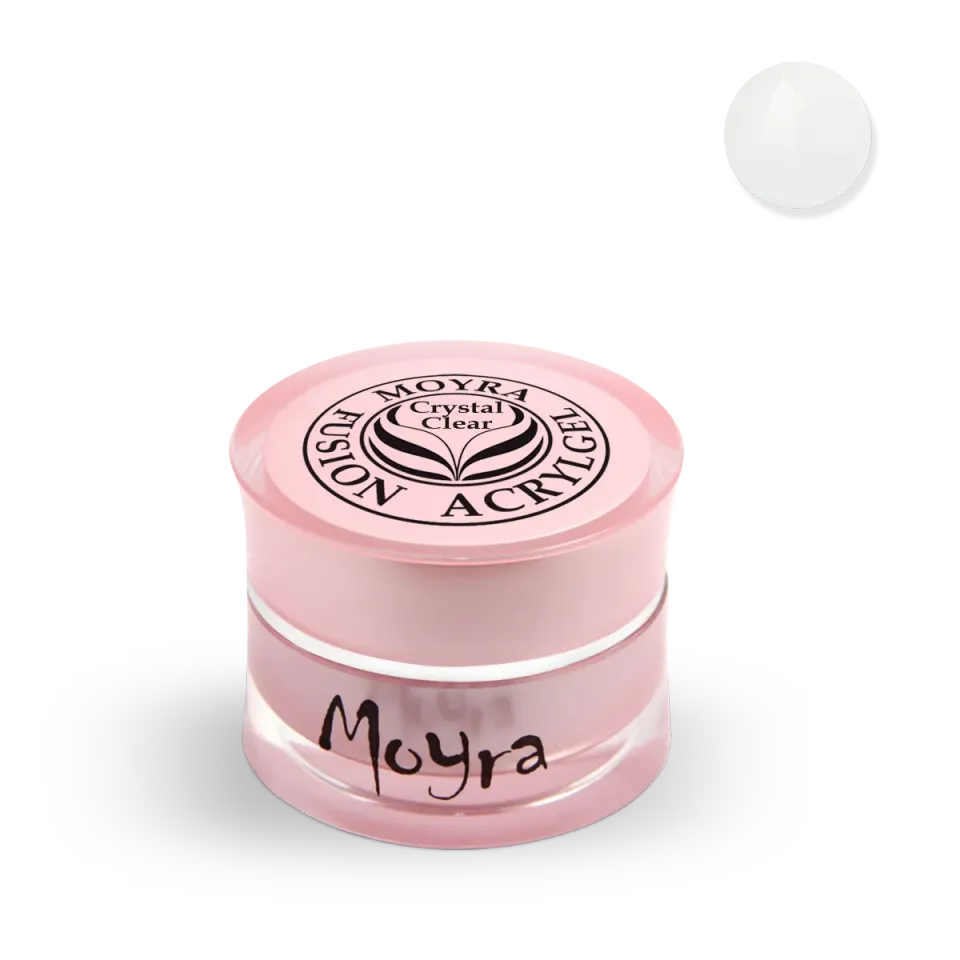 Moyra Fusion Acrylgel Crystal Clear polygel 5 g klar