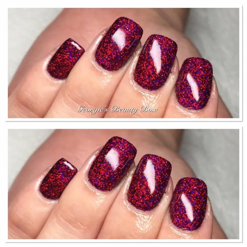 Indigo Nails Melissa negleglitter fin glans