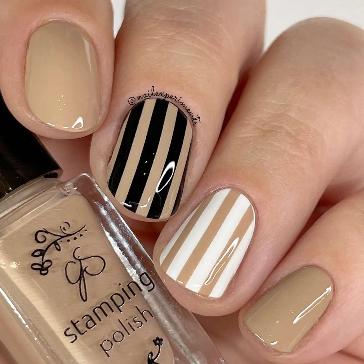 Clear Jelly Stamper 118 Latte stampinglak brun 5ml cremet
