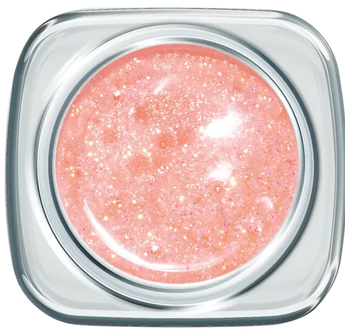 Nail Supply Glitter 395 Reef Coral UV gel 5g koral