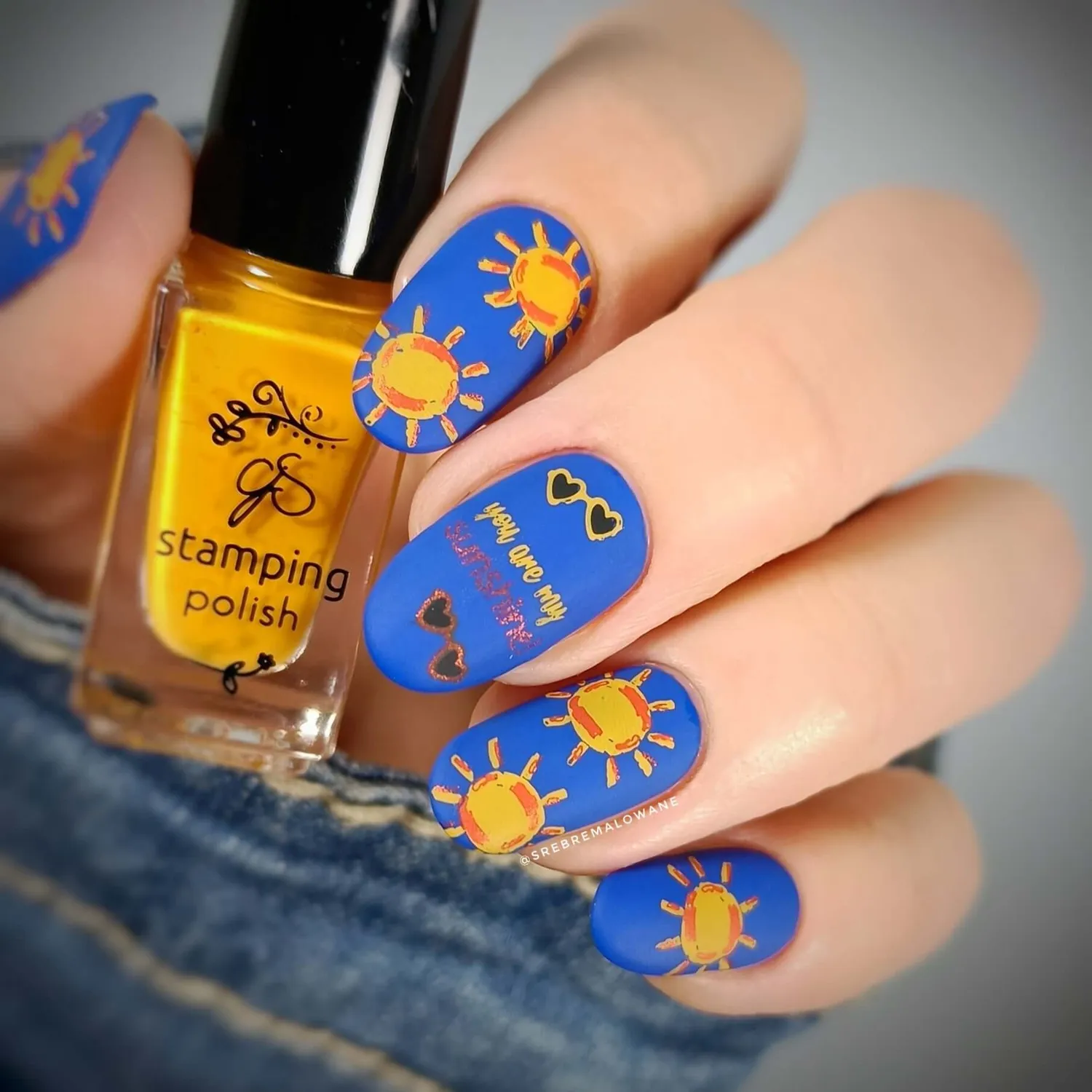 Clear Jelly Stamper CjS-303 Sunshine stamping plade