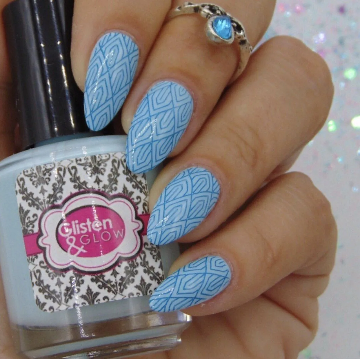 Clear Jelly Stamper CjS-101 Delicate Deco stamping plade