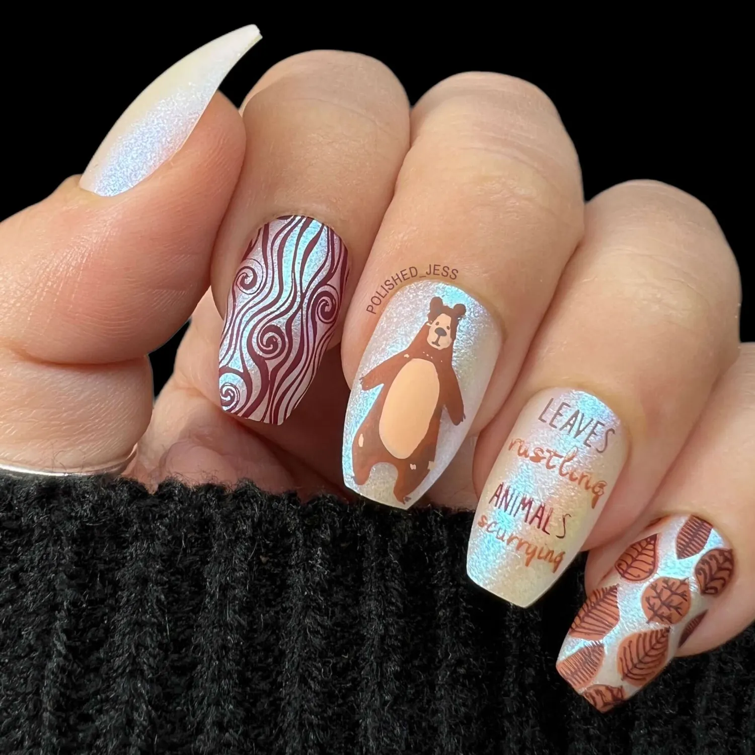 Clear Jelly Stamper Playfully Autumn CjS-322 stempelplade efterår