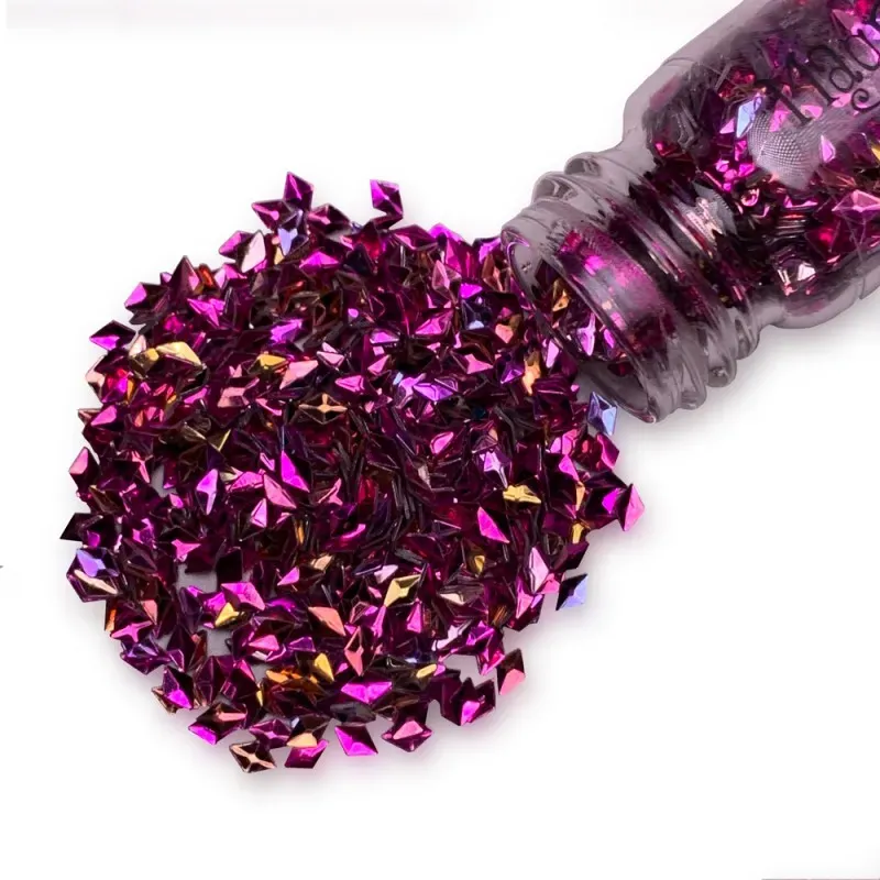 Indigo Nails Beautystones Pink Diamond glitter limited edition