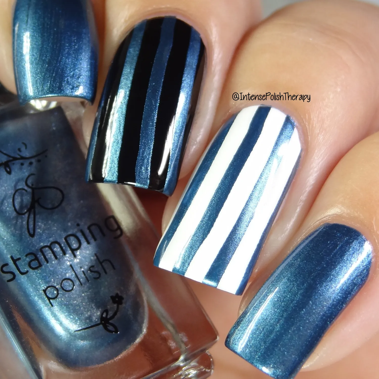Clear Jelly Stamper 36 Midnight Rendezvous stampinglak 5 ml blå