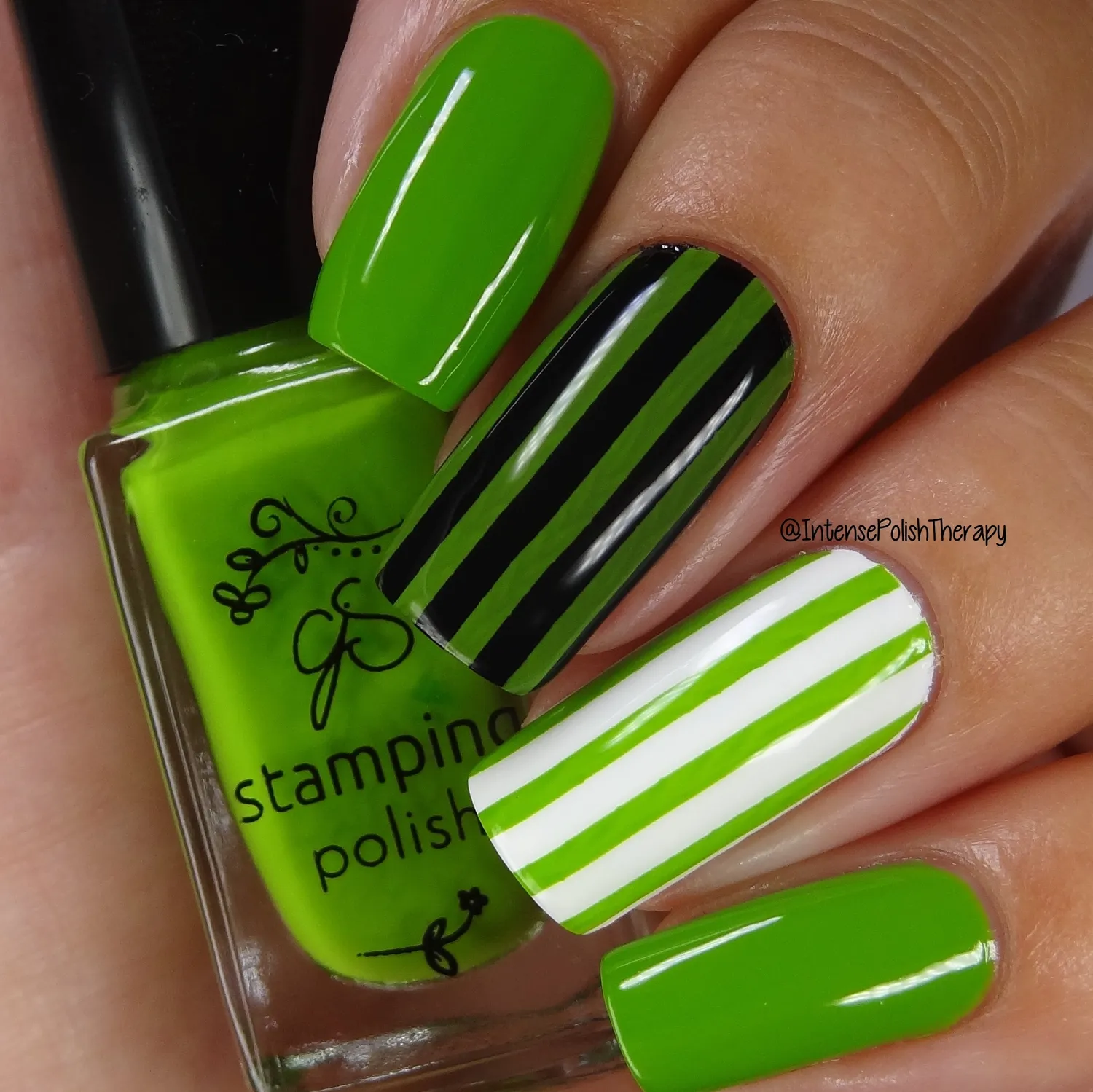 Clear Jelly Stamper 87 Enlighten Mint stamping lak 5ml mintgrøn